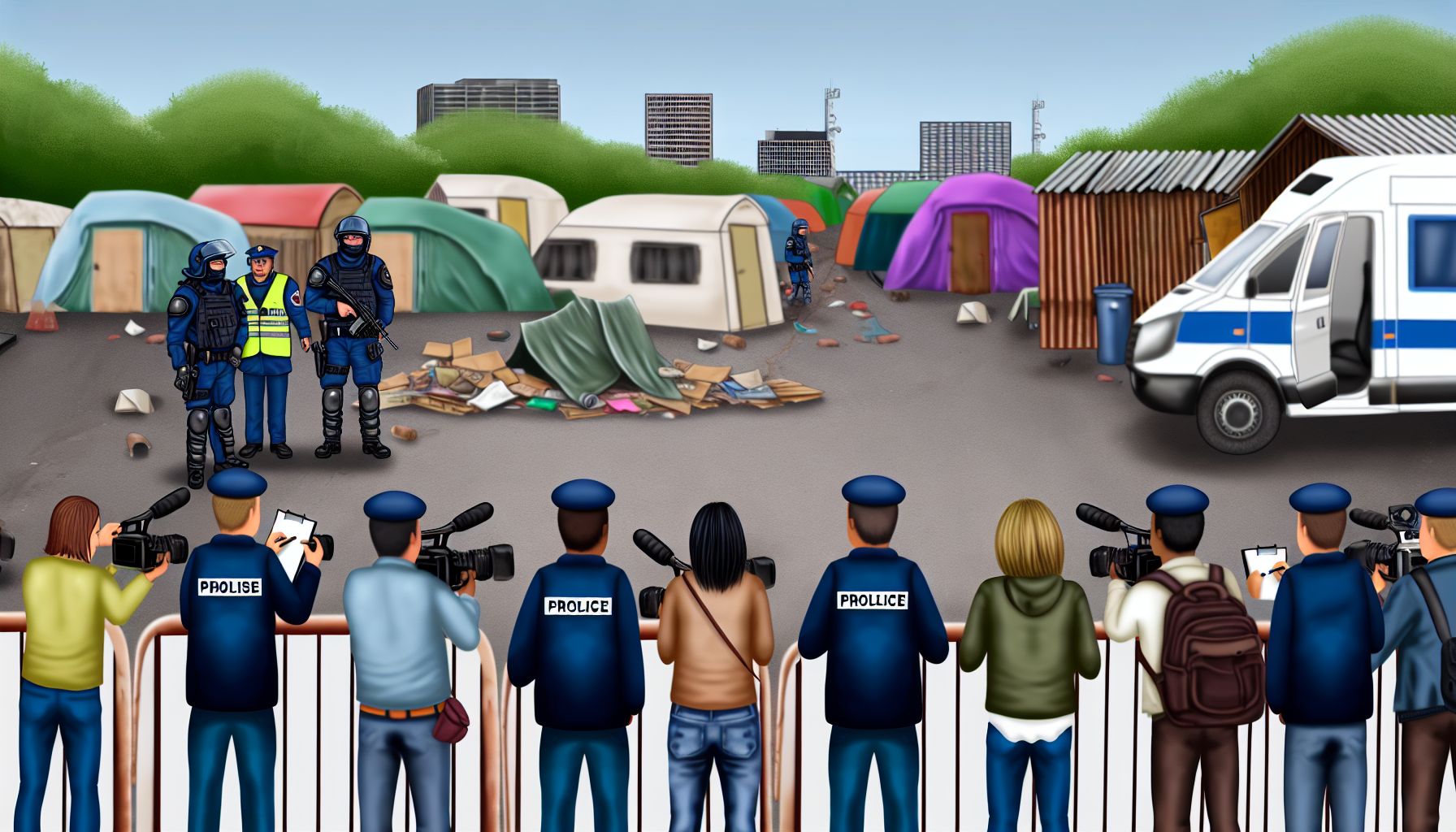 VPD Blocked Media During Hastings Camp Teardown, Violated Human Rights: B.C. Commissioner